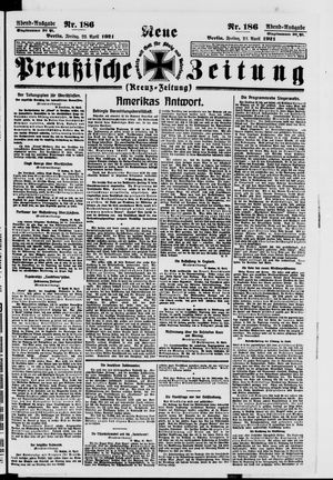 Neue preußische Zeitung vom 22.04.1921