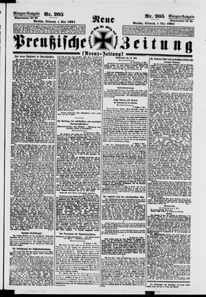 Neue preußische Zeitung vom 04.05.1921