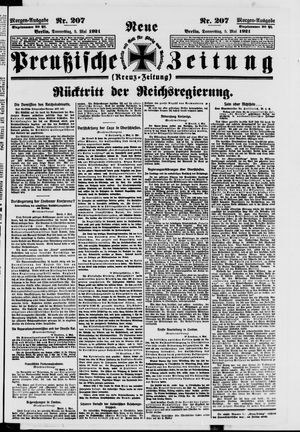 Neue preußische Zeitung vom 05.05.1921