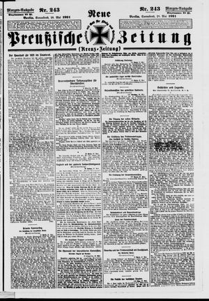 Neue preußische Zeitung vom 28.05.1921