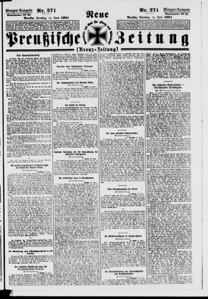 Neue preußische Zeitung vom 14.06.1921