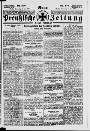 Neue preußische Zeitung vom 16.06.1921