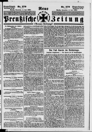 Neue preußische Zeitung vom 18.06.1921