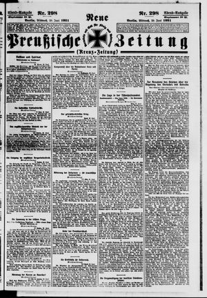 Neue preußische Zeitung vom 29.06.1921