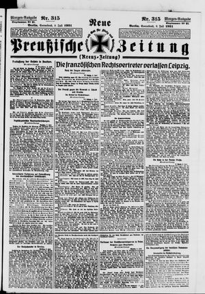 Neue preußische Zeitung vom 09.07.1921