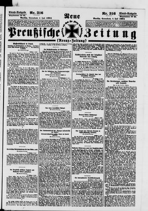 Neue preußische Zeitung vom 09.07.1921