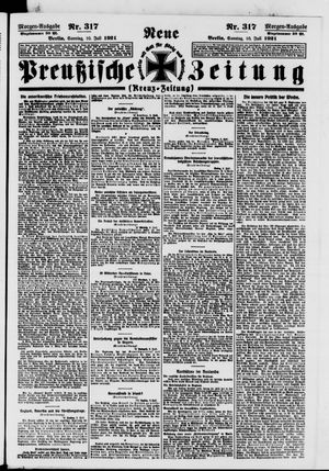 Neue preußische Zeitung vom 10.07.1921