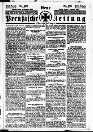 Neue preußische Zeitung vom 09.09.1921