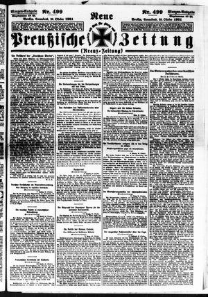 Neue preußische Zeitung vom 29.10.1921