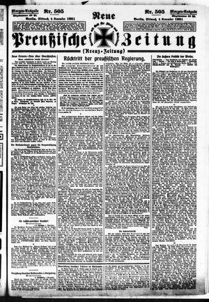 Neue preußische Zeitung vom 02.11.1921