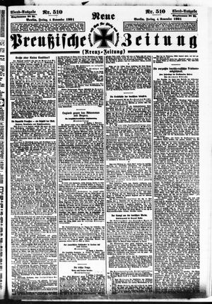 Neue preußische Zeitung vom 04.11.1921