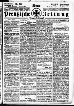Neue preußische Zeitung vom 05.11.1921