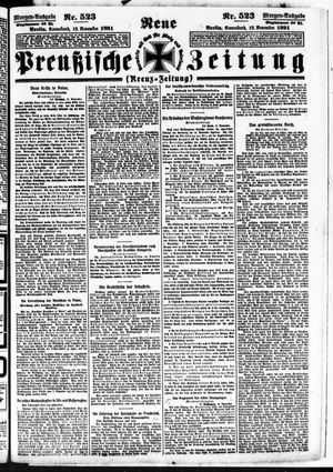 Neue preußische Zeitung vom 12.11.1921