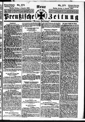 Neue preußische Zeitung vom 11.12.1921