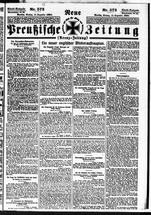 Neue preußische Zeitung vom 12.12.1921