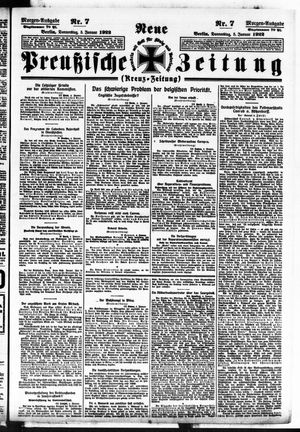 Neue preußische Zeitung vom 05.01.1922