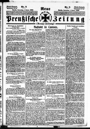 Neue preußische Zeitung vom 05.01.1922
