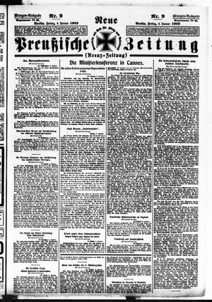 Neue preußische Zeitung vom 06.01.1922