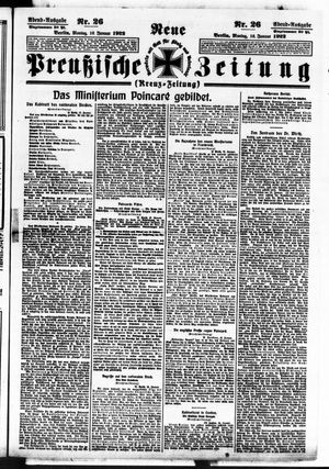 Neue preußische Zeitung vom 16.01.1922