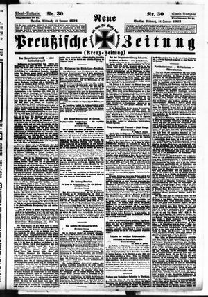 Neue preußische Zeitung vom 18.01.1922