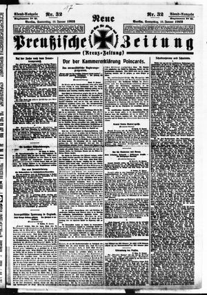Neue preußische Zeitung vom 19.01.1922