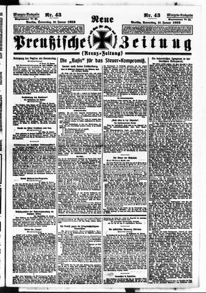Neue preußische Zeitung vom 26.01.1922