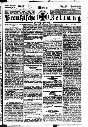 Neue preußische Zeitung on Feb 21, 1922