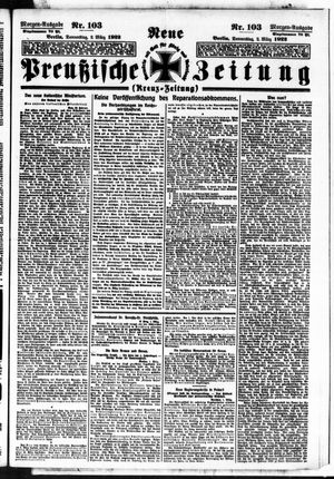 Neue preußische Zeitung vom 02.03.1922
