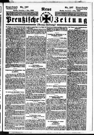 Neue preußische Zeitung vom 04.03.1922