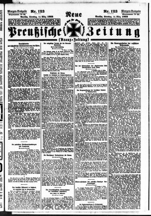 Neue preußische Zeitung vom 14.03.1922