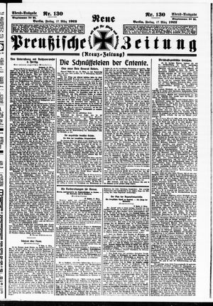 Neue preußische Zeitung vom 17.03.1922