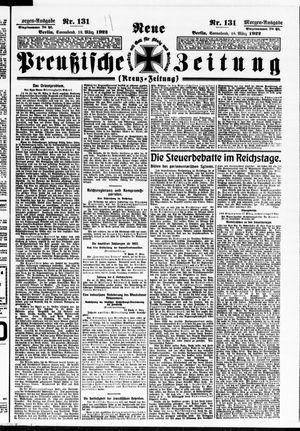 Neue preußische Zeitung vom 18.03.1922