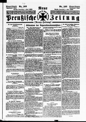 Neue preußische Zeitung vom 06.04.1922