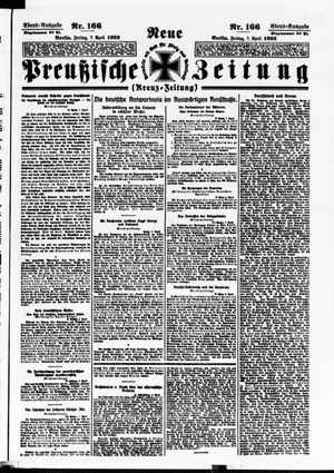 Neue preußische Zeitung vom 07.04.1922