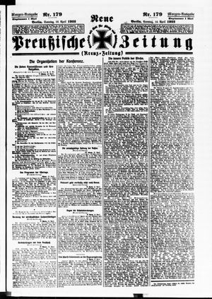 Neue preußische Zeitung vom 16.04.1922