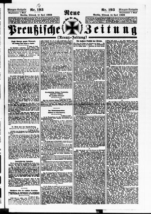 Neue preußische Zeitung vom 26.04.1922