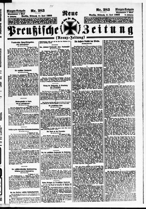 Neue preußische Zeitung vom 21.06.1922