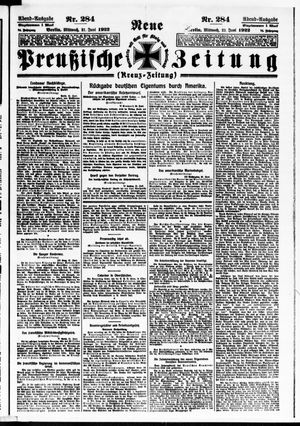 Neue preußische Zeitung vom 21.06.1922
