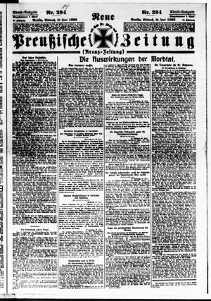 Neue preußische Zeitung vom 28.06.1922