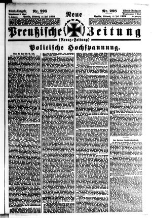 Neue preußische Zeitung vom 12.07.1922
