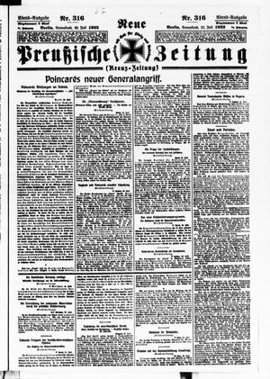 Neue preußische Zeitung vom 22.07.1922