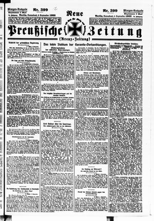 Neue preußische Zeitung vom 09.09.1922