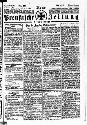 Neue preußische Zeitung vom 19.09.1922