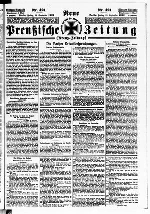 Neue preußische Zeitung vom 22.09.1922