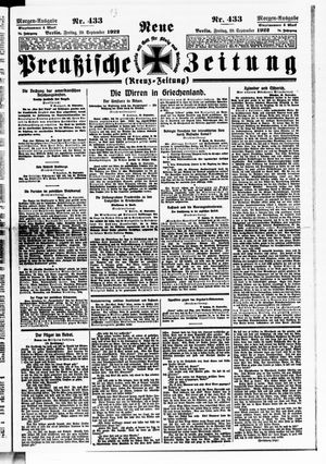Neue preußische Zeitung vom 29.09.1922