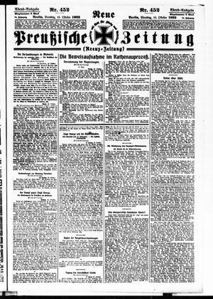 Neue preußische Zeitung vom 10.10.1922