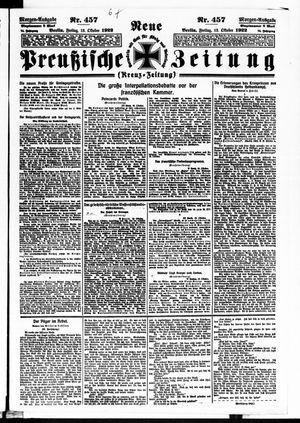 Neue preußische Zeitung vom 13.10.1922