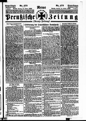 Neue preußische Zeitung vom 22.10.1922