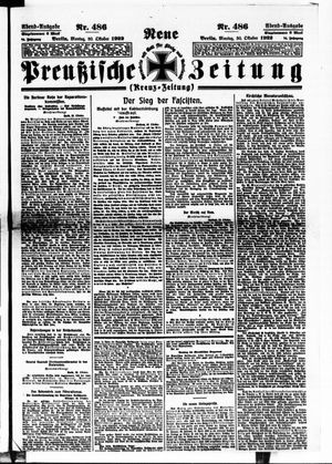 Neue preußische Zeitung vom 30.10.1922