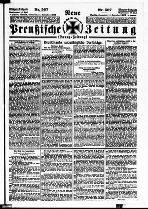 Neue preußische Zeitung vom 11.11.1922